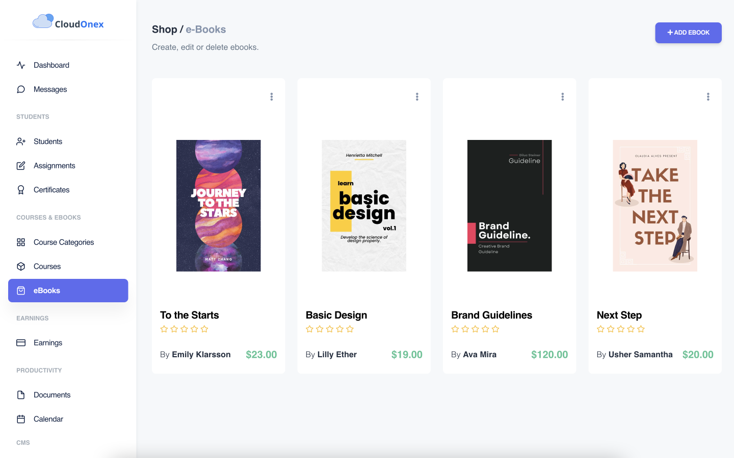 Sell Ebooks